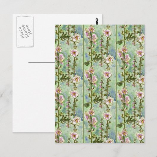 Gentle Mallow Briefkaart (Voorkant / Achterkant)