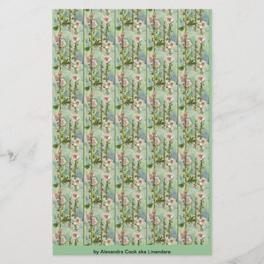 Gentle Mallow craft paper Briefpapier (Voorkant)