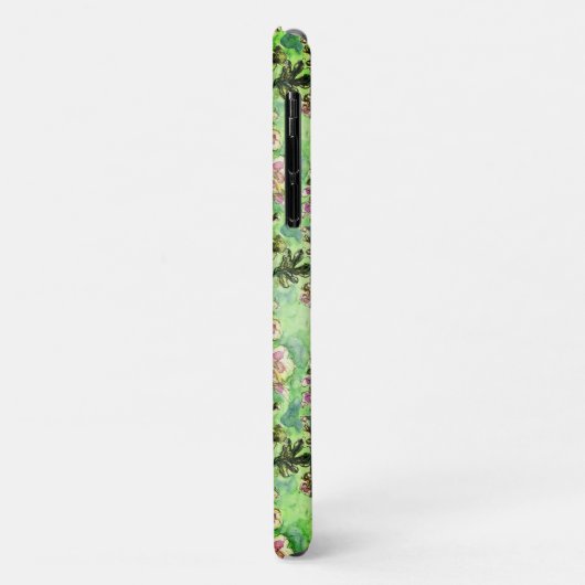 Gentle Mallow floral Case-Mate iPhone Case (Achterkant/links)