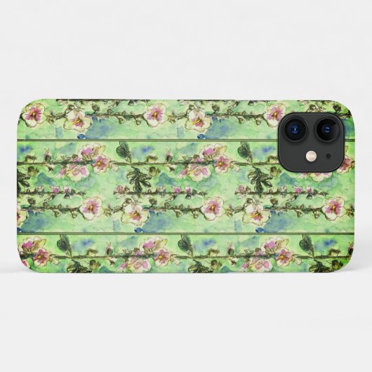 Gentle Mallow floral Case-Mate iPhone Case (Achterkant (horizontaal))