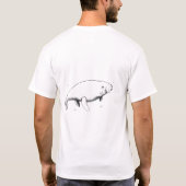 Gentle Manatee - Zacht en inspirerend T-shirt (Achterkant)