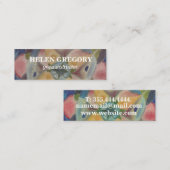 Gentle Mandala Yoga Instructor MiniStandard Matte Mini Visitekaartje (Voorkant / Achterkant)