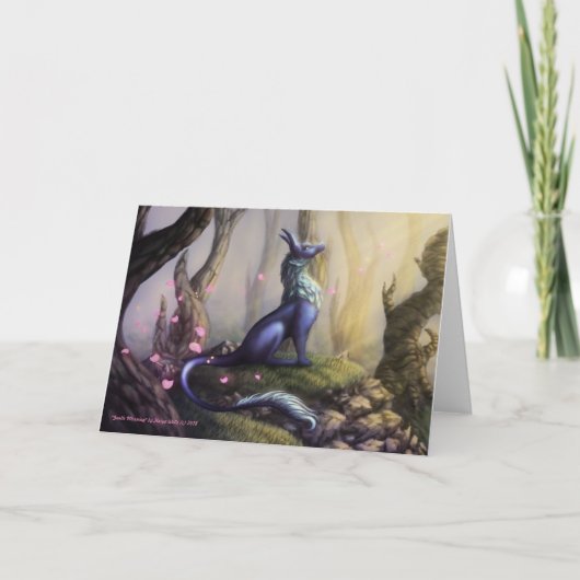 Gentle Morning beroemd gemaakt door Kaiya Wells Kaart (Voorkant)