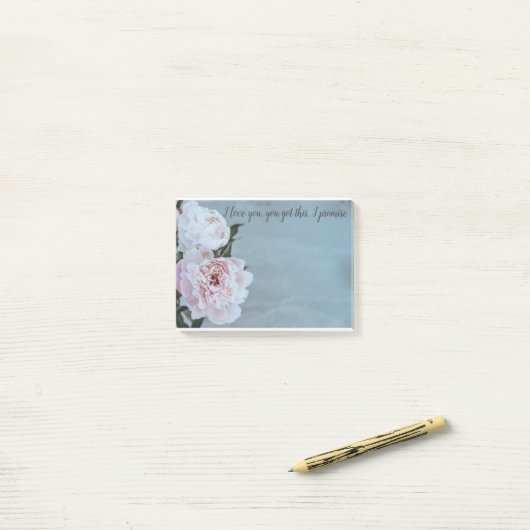 Gentle Motivation Post-it® Notes (Op bureau)