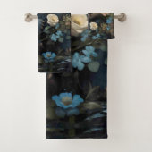 Gentle Panda Beer onder Oerwoud Rozen Bad Handdoek (Insitu)