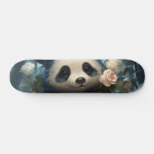 Gentle Panda Beer onder Oerwoud Rozen Persoonlijk Skateboard (Horizontaal)
