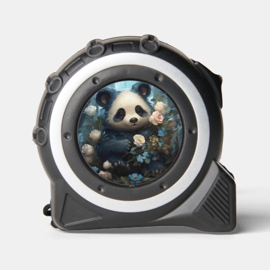 Gentle Panda Beer onder Oerwoud Rozen Rolmaat (Voorkant)