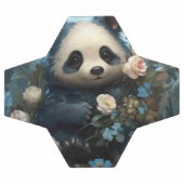 Gentle Panda Beer onder Oerwoud Rozen Voetbal (Enkel)