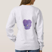 Gentle Pansy met lange mouw Trui (Achterkant)