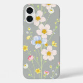 Gentle Pastel Wildflowers Case-Mate iPhone Case (Achterkant)