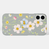 Gentle Pastel Wildflowers Case-Mate iPhone Case (Achterkant (horizontaal))