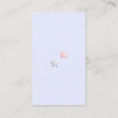 Gentle Raccoon Baby shower Diaper Raffle Informatiekaartje (Achterkant)