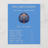 Gentle Radiance | Tree of Life B&B Flyer (Voorkant)