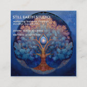 Gentle Radiance | Tree of Life B&B Vierkante Visitekaartje (Voorkant)