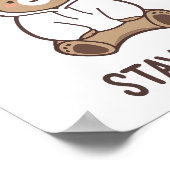 Gentle Reminder to Be Cozy and Kind Poster (Hoek)