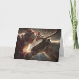 Gentle Santa Feestdagen Kaart