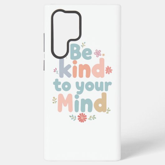 Gentle Self Care and Positive Reminder Samsung Galaxy Hoesje (Achterkant)
