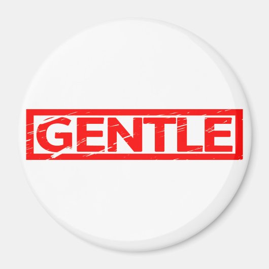 Gentle Stamp Magneet (Voorkant)