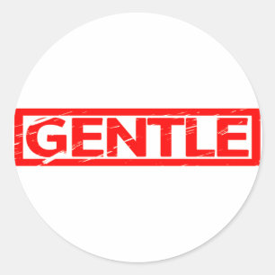Gentle Stamp Ronde Sticker