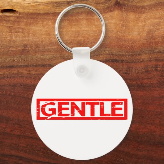 Gentle Stamp Sleutelhanger (Voorkant)