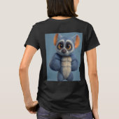 Gentle Strength Loris Dames T-Shirt – Kleine Held (Achterkant)