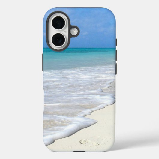 Gentle Surf White Sand Beach Case-Mate iPhone Case (Achterkant)