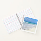 Gentle Surf White Sand Beach Notitieboek (Binnen)