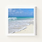 Gentle Surf White Sand Beach Notitieboek (Achterkant)