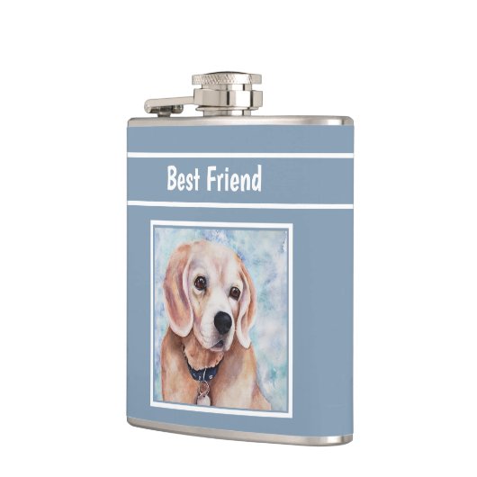 Gentle Sweet Beagle Heupfles (Links)