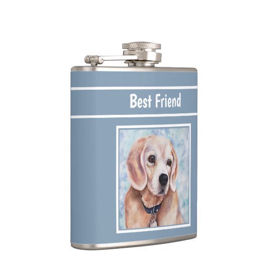 Gentle Sweet Beagle Heupfles (Rechts)