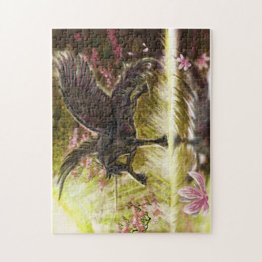 Gentle Touch-winged unicorn~puzzle Legpuzzel (Verticaal)