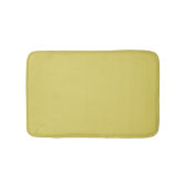 Gentle Warm Yellow Decorative Bath Mat (Voorkant)