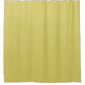 Gentle Warm Yellow Decorative Shower Curtain Douchegordijn (Voorkant)
