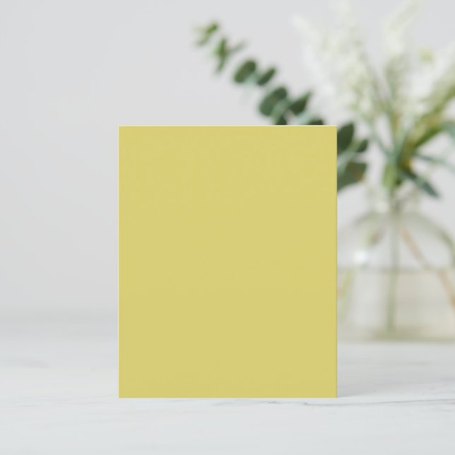 Gentle Warm Yellow Paper Sheets (Staand voorkant)
