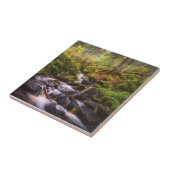 Gentle Waterfall Woodland Brook Tegeltje (Zijkant)