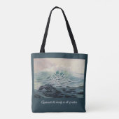 Gentle Wave Appreciate Natuur Crossbody Bag Tote Bag (Achterkant)