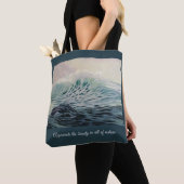Gentle Wave Appreciate Natuur Crossbody Bag Tote Bag (Dichtbij)