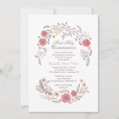 Gentle Whisper Invitation Kaart (Voorkant)