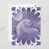Gentle Winter Polar Beren Briefkaart (Voorkant / Achterkant)