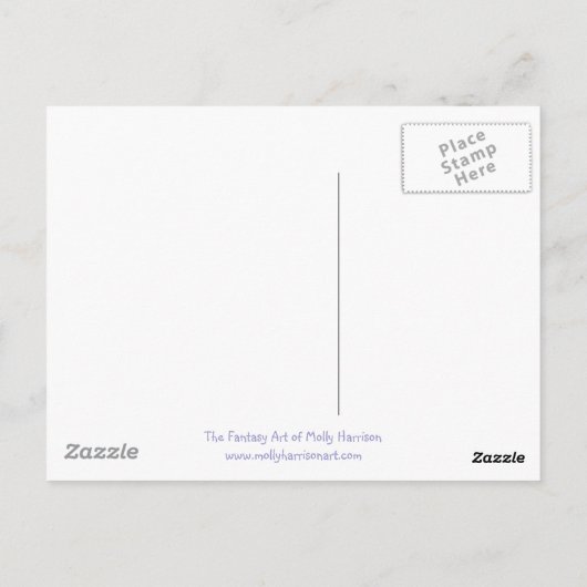 Gentle Winter Polar Beren Briefkaart (Achterkant)