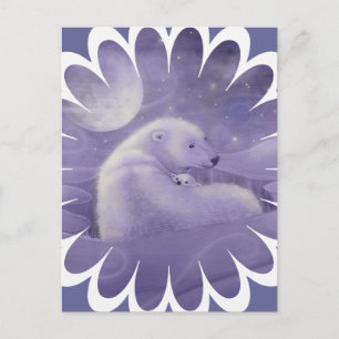 Gentle Winter Polar Beren Briefkaart