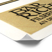 Gentleman BAR RICHE Sachplakin Hans Rudi Erdt Poster (Hoek)