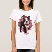 Gentleman Boston Terrier T-shirt (Voorkant)