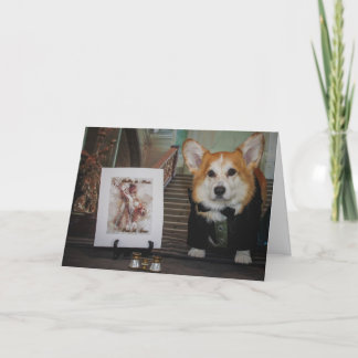 Gentleman Bru Bumbles blank Kaart