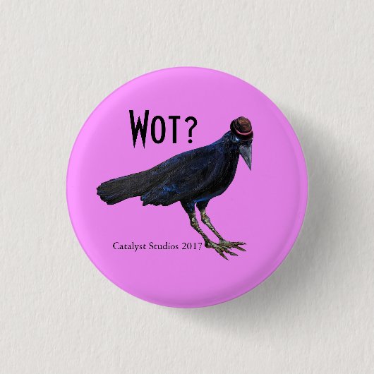 Gentleman Crow's Legitimate Issues button (Voorkant)