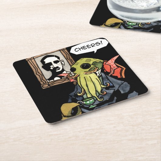 Gentleman Cthulhu: Kaas - Onderzetters (Schuin)