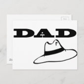 Gentleman Dad Briefkaart (Voorkant / Achterkant)