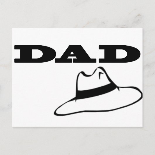 Gentleman Dad Briefkaart (Voorkant)