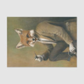 Gentleman Fox Tissue paper Tissuepapier (Voorkant)