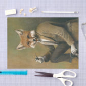 Gentleman Fox Tissue paper Tissuepapier (Craft)